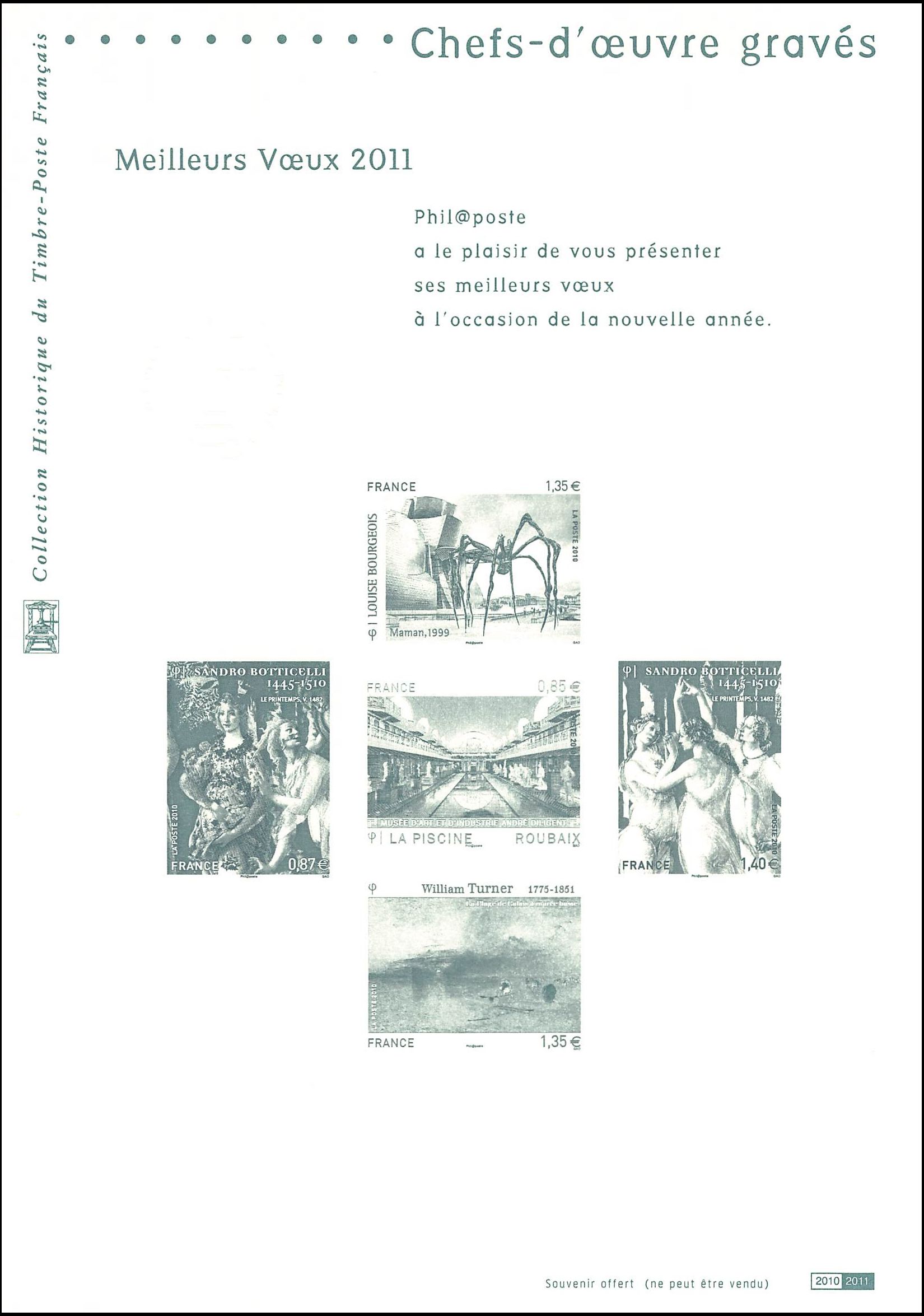 Document officiel 2010 - Meilleurs voeux 2011