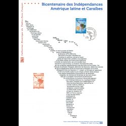 Document officiel 2010 - Bicentenaire indépendances Amérique latine et Caraïbes