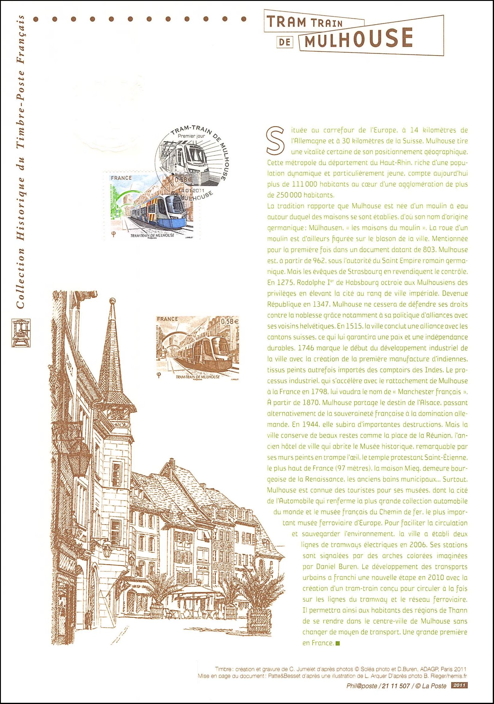 Document officiel 2011 - Tram train de Mulhouse
