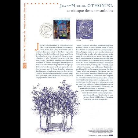 Document officiel 2011 - Jean-Michel Othoniel - Le kiosque des noctambules