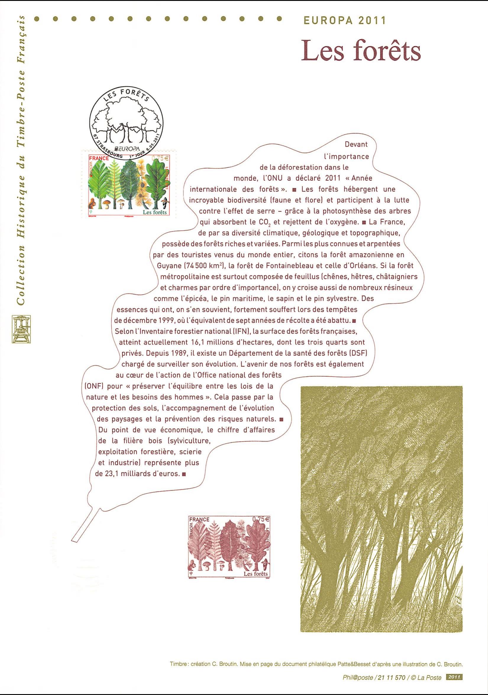 Document officiel 2011 - Europa 2011 - Les forêts