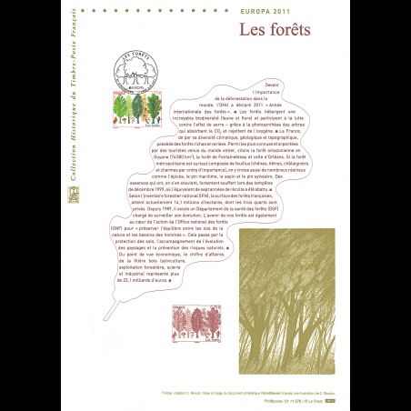 Document officiel 2011 - Europa 2011 - Les forêts