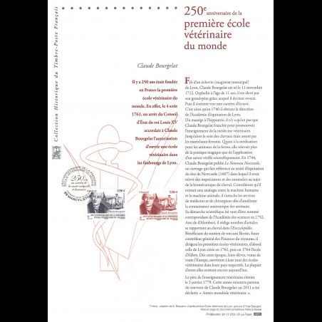 Document officiel 2011 - Première école vétérinaire du monde