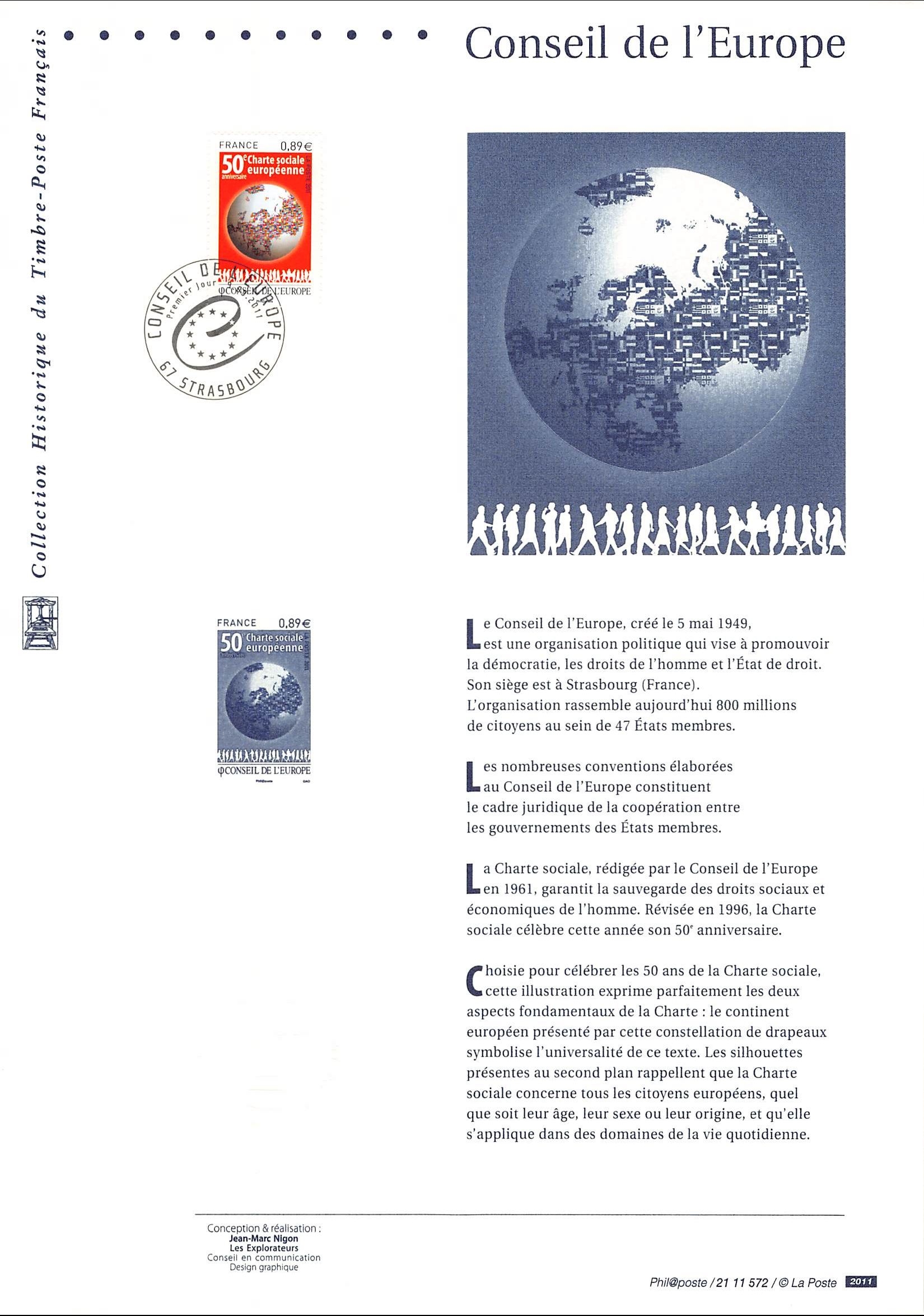 Document officiel 2011 - Conseil de l'Europe 2011