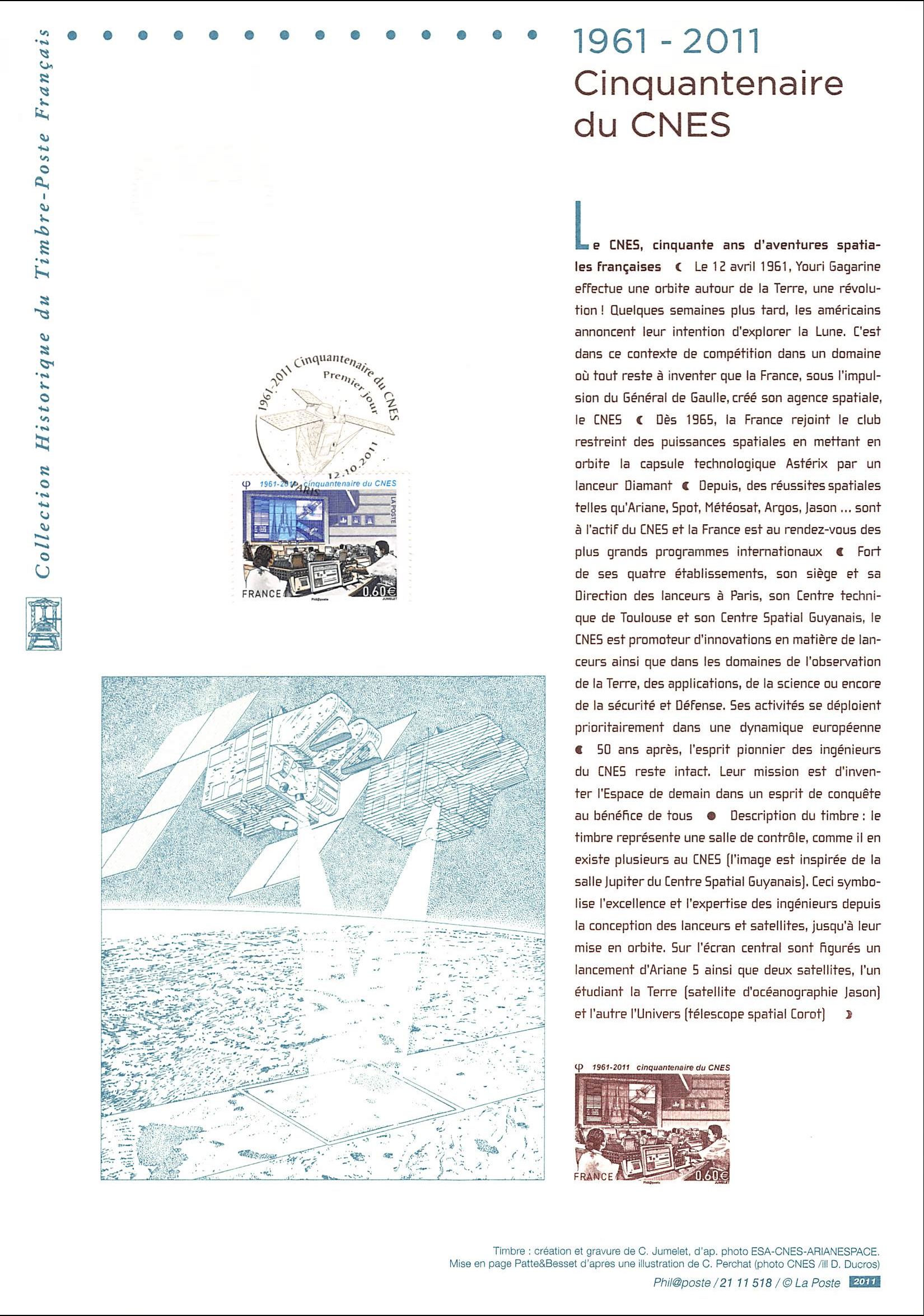 Document officiel 2011 - Cinquantenaire du CNES