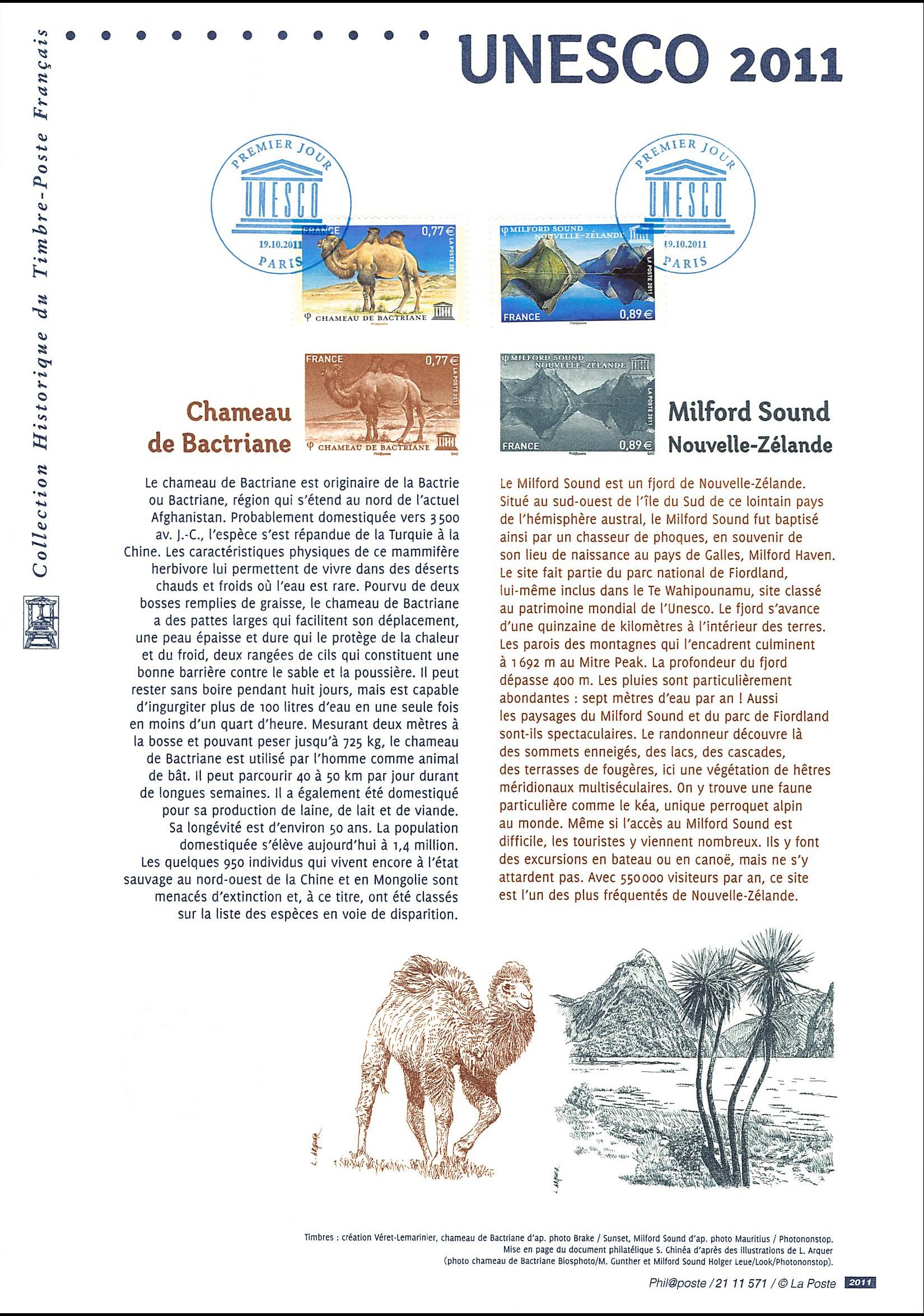 Document officiel 2011 - UNESCO 2011