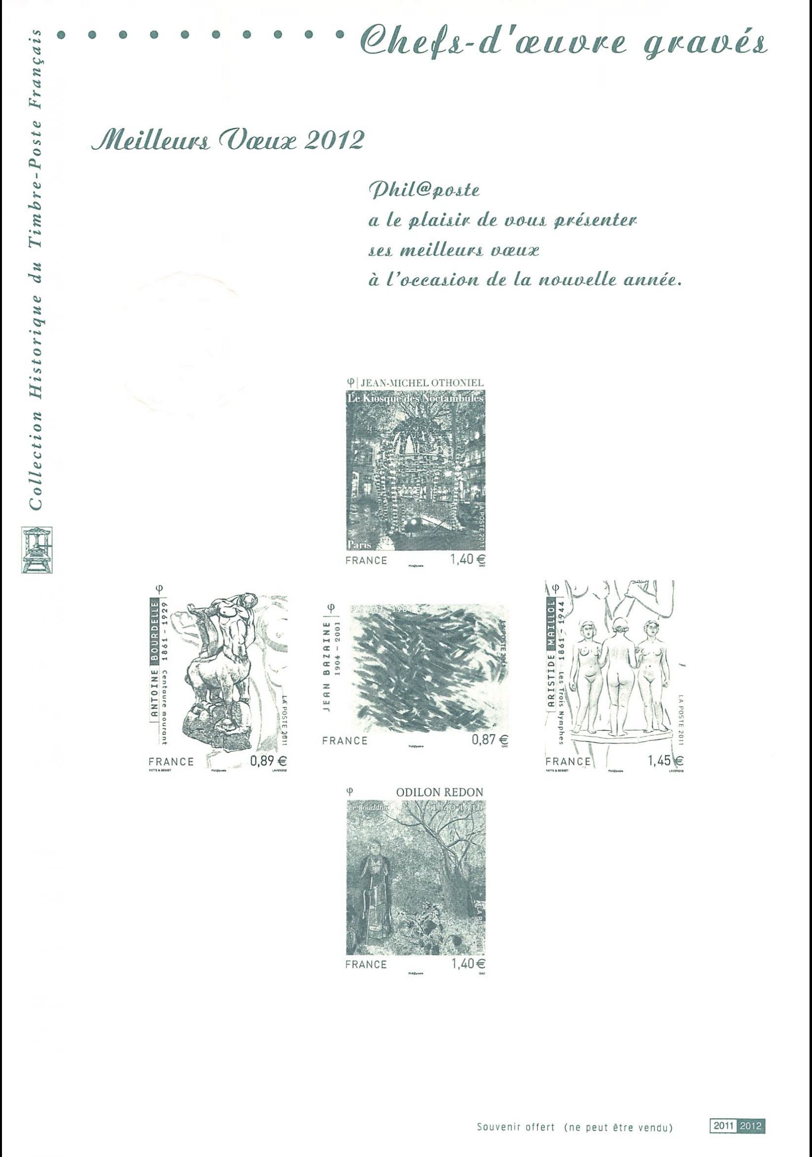 Document officiel 2011 - Meilleurs vœux 2012