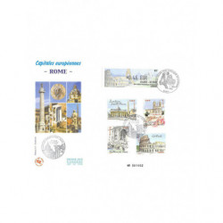 FDC GF JF - Série 4 timbres...