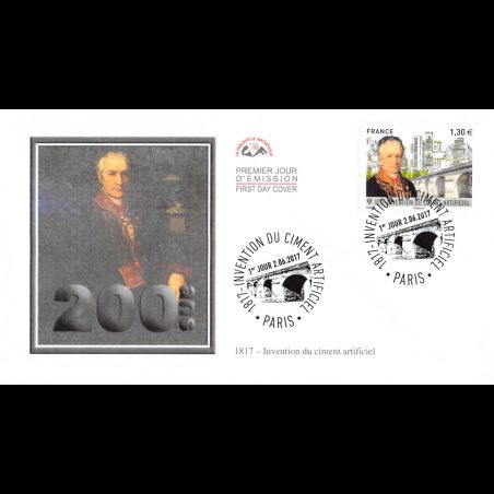 CEF - Invention du ciment artificiel par L. Vicat - 2/6/2017 Paris