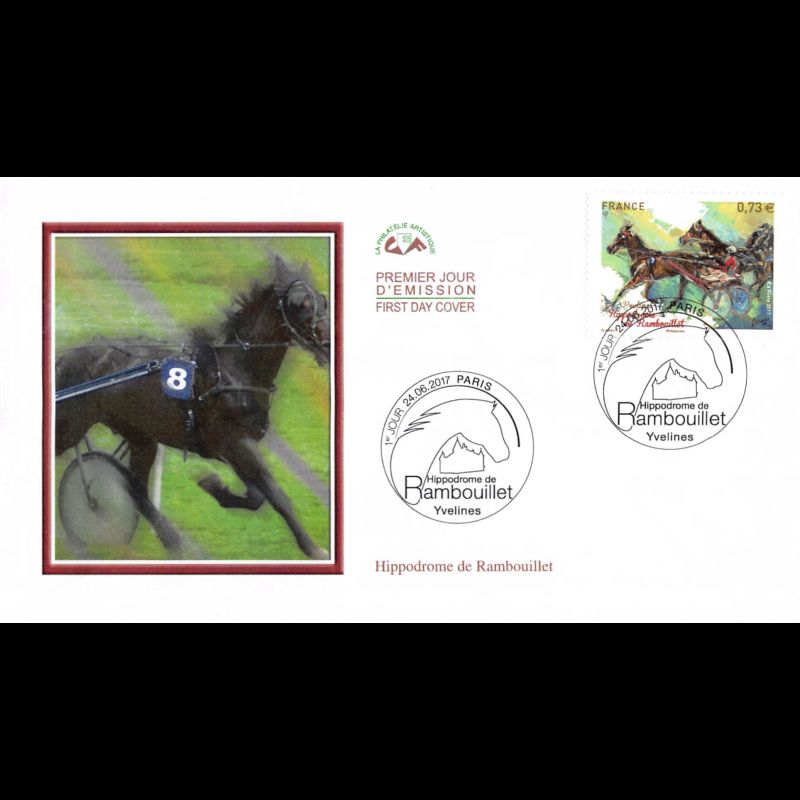 CEF - Hippodrome de Rambouillet - oblit 24/6/2017