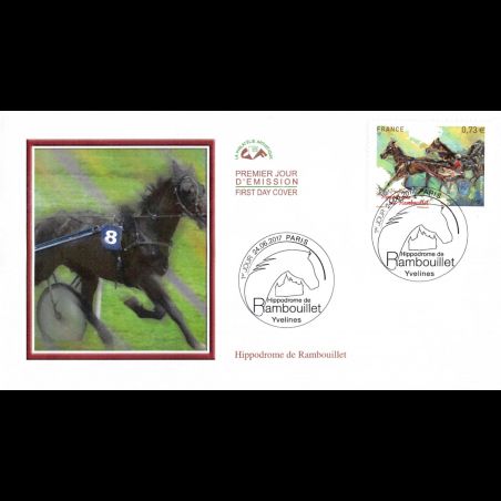CEF - Hippodrome de Rambouillet - oblit 24/6/2017