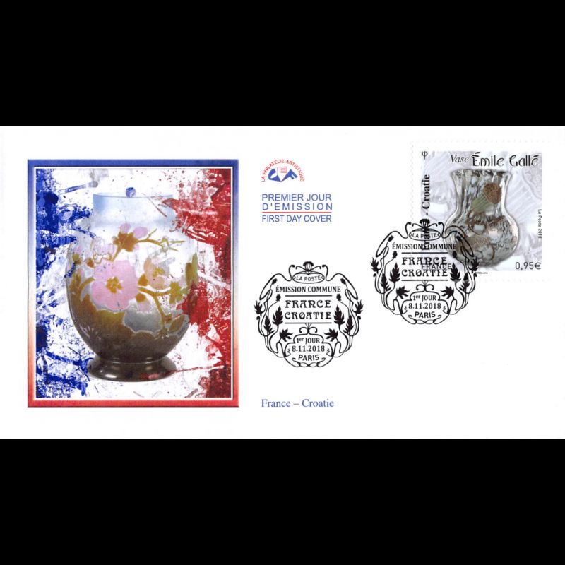 CEF - Emission commune France Croatie (2 env) - 8/11/2018 Paris
