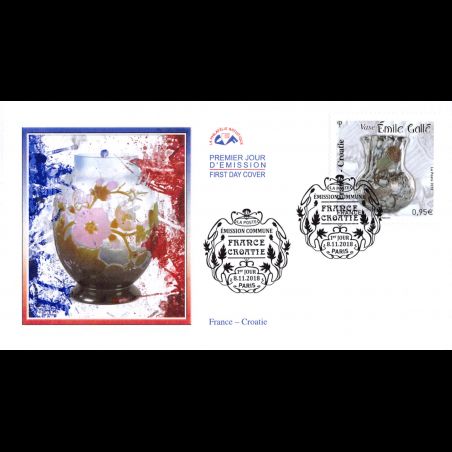 CEF - Emission commune France Croatie (2 env) - 8/11/2018 Paris