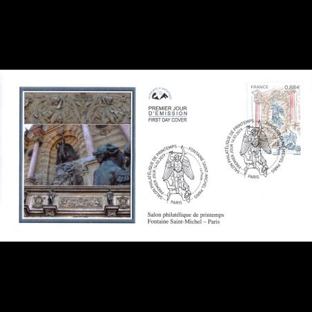 CEF - Salon phil de printemps. Fontaine St Michel - 14/3/2019 Paris