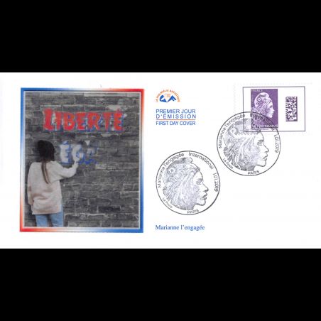 CEF - Marianne l'engagée - 1/1/2019 Paris