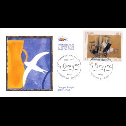 CEF - Tableau Georges Braque, le guéridon 1913, oblit 27/9/2013 Paris