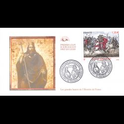 CEF - Grandes heures histoire de France (2 env), oblit 9/11/2012