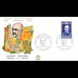 FDC n° 671 - Albert Roussel...