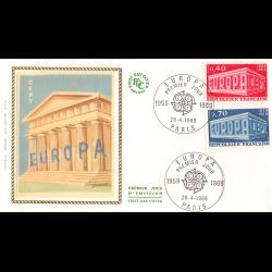 FDC soie v2 - Europa -...