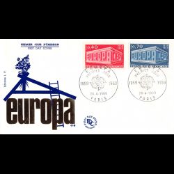 FDC JF - Europa - 26/4/1969...