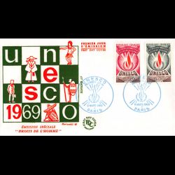 FDC JF - UNESCO (S 39/40) -...