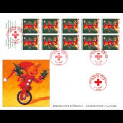 FDC GF LNF - Carnet croix...