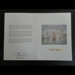 Encart E298 - Paul Signac,...