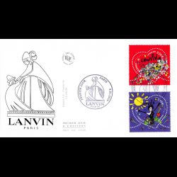 FDC - Coeur Lanvin - oblit...